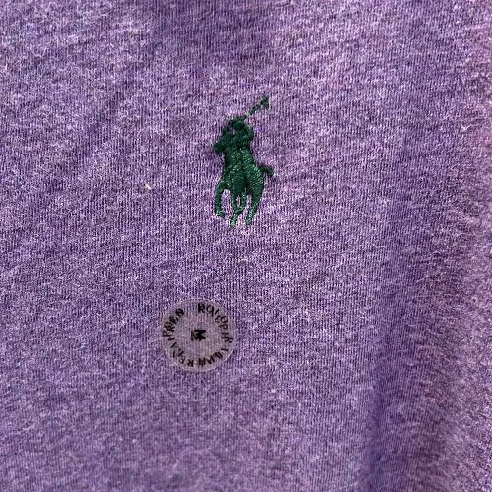 NWT Purple Heathered short sleeved Polo t-shirt - Picture 3 of 4